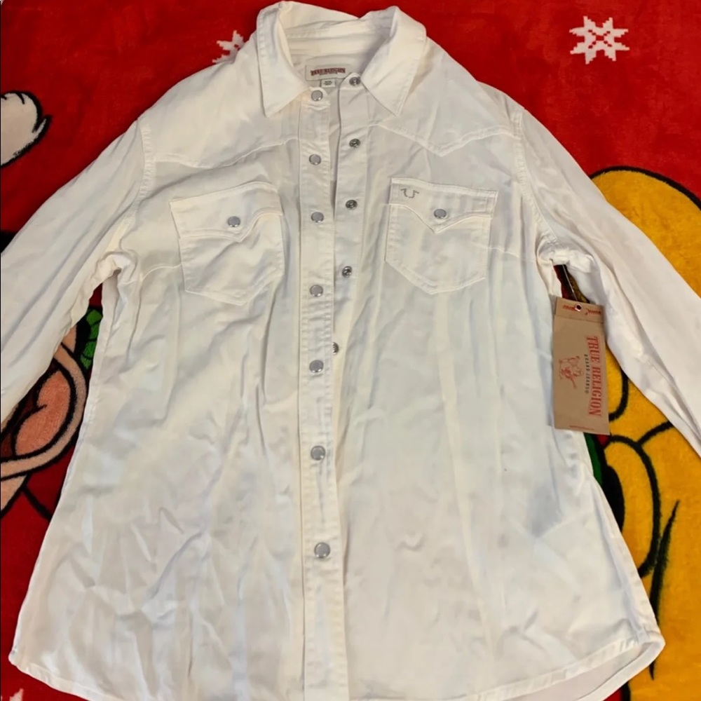 True Religion button up